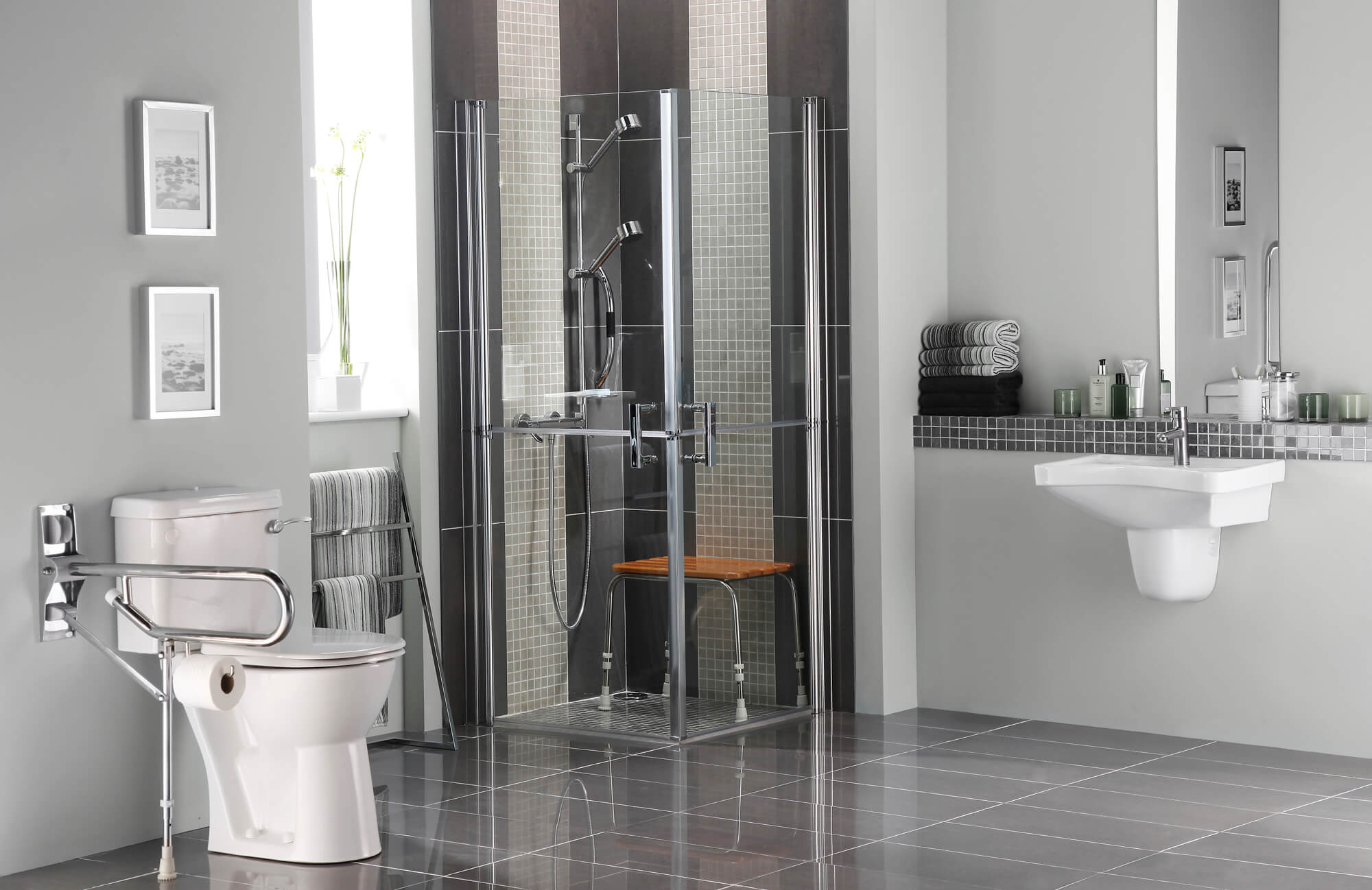 Wetroom design and installation from ProFurb